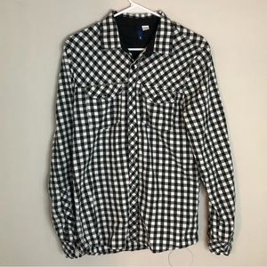 DIVIDED - Checkered Button Up Shirt